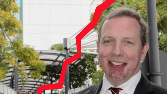 Die Gesellschafterversammlung hat für die einvernehmliche Trennung von Klinikum-Geschäftsführer Dr. Johannes Hütte votiert. - © Archivfoto: Berhard Preuss