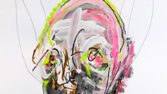 "Kopfsalat": Beate Steffens zeigt ihr Werk „König, Prinzessin und Esel“. - © Bildrechte: Kunstpunkt