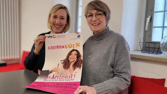 Ines Kortemeier und Christiane Osterhage wollen Probleme ansprechen, die viele Menschen betreffen. - © Katrin Kantelberg