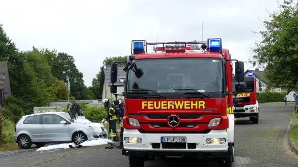 Einsatz im R&ouml;tkersiek. - &copy; Feuerwehr Detmold