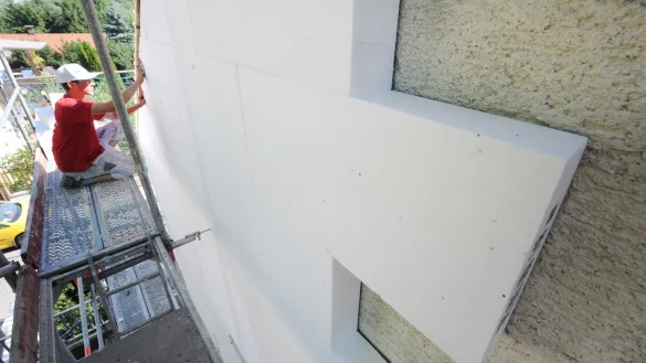 Klimaschutz im Geb&auml;udebereich - &copy; Foto: Armin Weigel/dpa