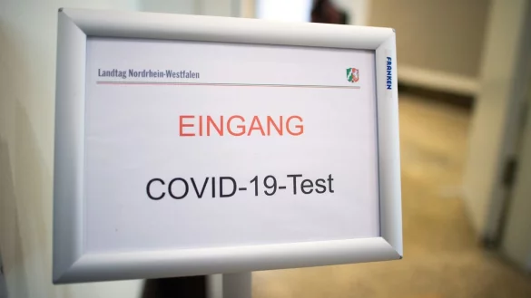 Schnelltest - &copy; Foto: Federico Gambarini/dpa
