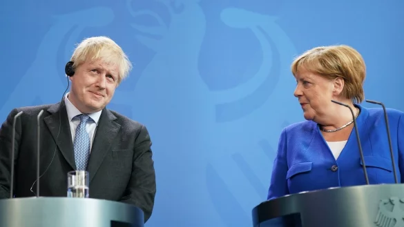 Britischer Premierminister Boris Johnson in Berlin - &copy; Foto: Kay Nietfeld