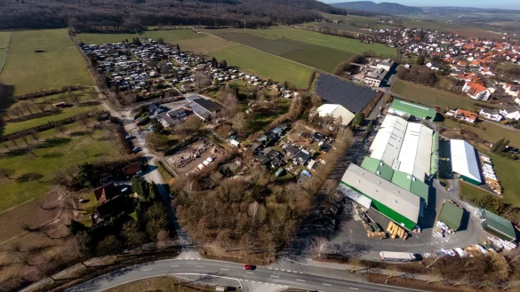 Der Tatort: der Campingplatz Eichwald in L&uuml;gde-Elbrinxen. - &copy; Torben Gocke
