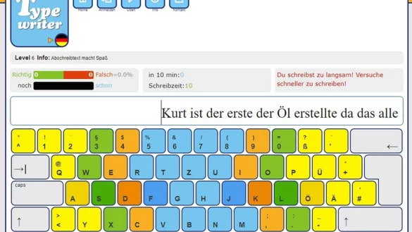 Schreibtrainer.com - &copy; Foto: dpa