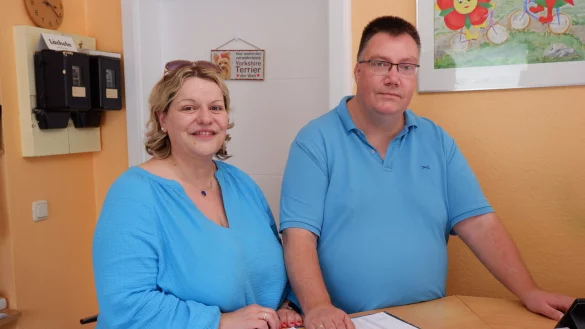 Xheva und Wouter Seijsener laden nicht nur ihre Campingg&auml;ste zur Feier auf dem Platz ein. - &copy; Lorraine Brinkmann