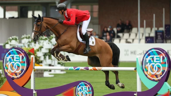 Reit-EM - &copy; Foto: Friso Gentsch/dpa