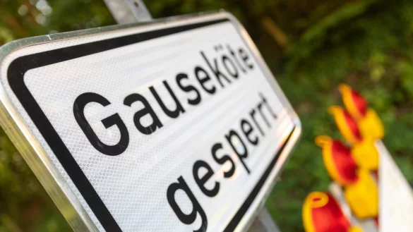 Die Gausek&ouml;te bleibt weiterhin gesperrt. - &copy; Archiv: Jannik Stodiek