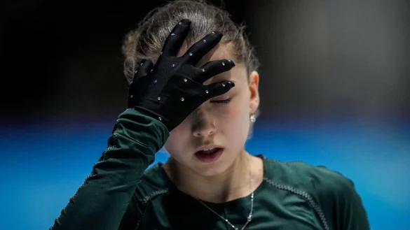 Kamila Walijewa - &copy; Foto: Bernat Armangue/AP/dpa