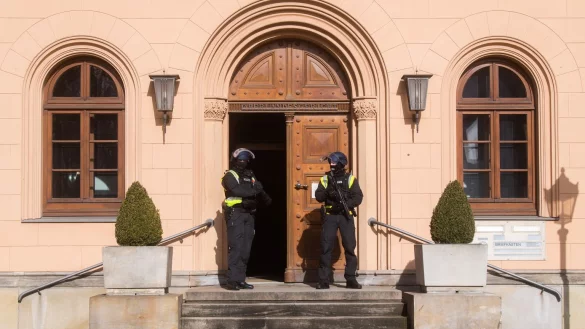 IS-Terrorprozess in Celle - &copy; Foto: Julian Stratenschulte/dpa