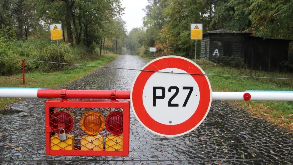 Wann ist der schlagbaum unten? Das l&auml;sst sich &uuml;ber die kleine, aber feine App des IT-Experten Olaf Rott herausbekommen. - &copy; Foto: Asbrock