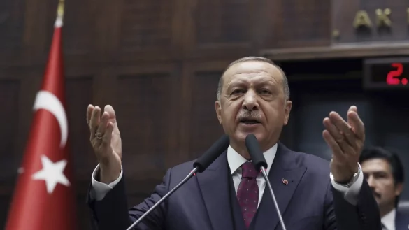 Erdogan droht der EU - &copy; Foto: Burhan Ozbilici/AP/dpa