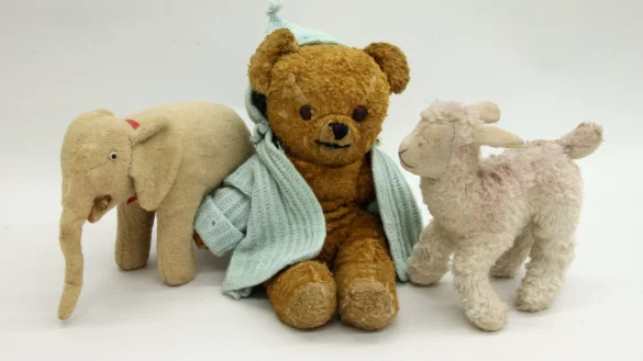 Drei besondere Gefährten stehen im Freilichtmuseum als "Objekte des Monats". - © Privat