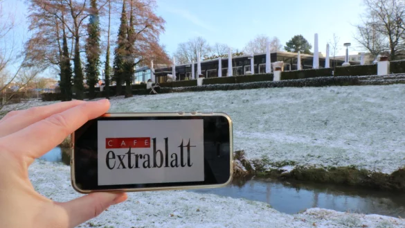 Die Seeterrassen im Hintergrund werden ab sofort von der Systemgastronomie &bdquo;Cafe Extrablatt" betrieben. Ob aus den Seeterrassen ein &bdquo;Cafe Extrablatt" oder ein &bdquo;R-Caf&eacute;" wird, steht aber noch nicht fest. - &copy; Alexandra Schaller
