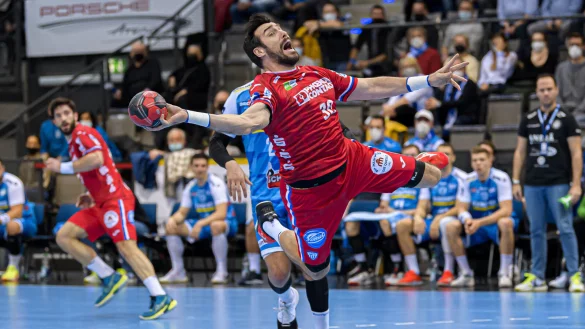 Gedeon Guardiola holt noch einmal alles aus seinem K&ouml;rper heraus. - &copy; Marco Wolf