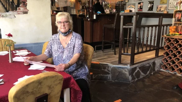 Birgit Neske im Soultapas.&nbsp; - &copy; Sven Kienscherf