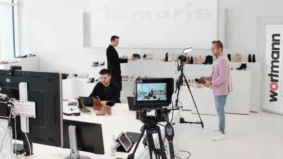 F&uuml;r die digitale Messe hat das Unternehmen viel Aufwand betrieben. Sie sei ein Erfolg gewesen, hei&szlig;t es in der Gesch&auml;ftsf&uuml;hrung. Foto: Wortmann Gruppe Detmold - &copy; Wortmann Gruppe Detmold