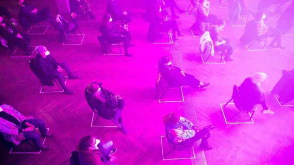 Test-Konzert in Berlin - &copy; Foto: Christoph Soeder/dpa