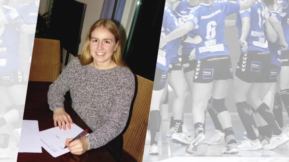 Wechselt im Sommer zur HSG Blomberg-Lippe: Rückraumspielerin Ann Kynast. - © HSG Blomberg-Lippe