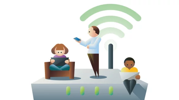 WLAN teilen - &copy; Foto: dpa-infografik GmbH/dpa