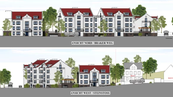 Braker Weg Wohneinheiten - &copy; Architekt Georg Sch&ouml;bben