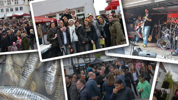 So sch&ouml;n war es in den vergangenen Jahren bei "Lemgo macht ein Fass auf". - &copy; Montage: Brettmeier