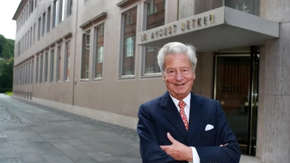 Gro&szlig;es Lebenswerk: Guido Sandler, der sich zahlreiche Verdienste um den Oetker-Konzern erworben hat, ist im Alter von 90 Jahren gestorben. - &copy; Andreas Zobe