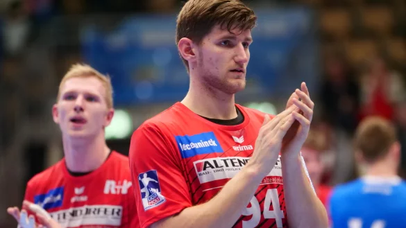 Georg P&ouml;hle und Julian Possehl (links) wurden ebenso wie Philipp Vorlicek beim TBV an die Bundesliga rangef&uuml;hrt. Foto: J&ouml;rg Hagemann - &copy; J&ouml;rg Hagemann