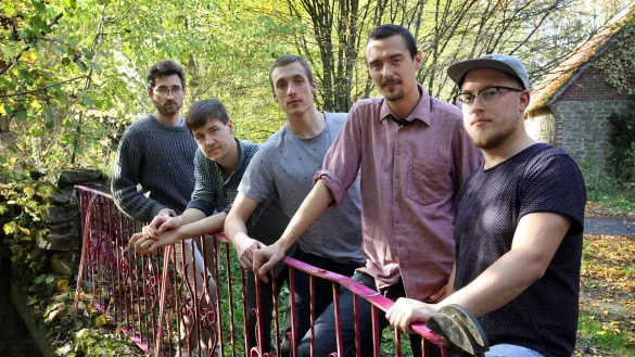 Das sind "Hans im Gl&uuml;ck": Martin Pilger, Ren&eacute; Pauls, Nikolaus B&ouml;hm, Georg Schmitt und Philipp Kaiser. - &copy; Archivfoto: Bernhard Preu&szlig;
