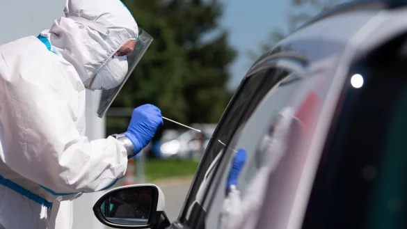 Coronavirus - Test - &copy; Foto: Sven Hoppe/dpa