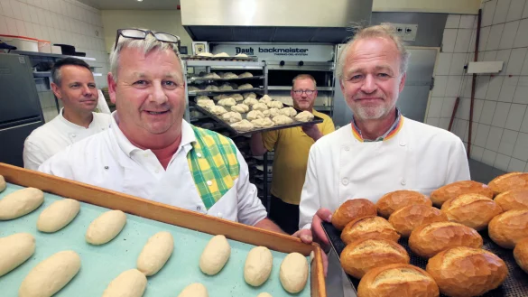 Kreishandwerksmeister Mickel Biere. - &copy; Bernhard Preu&szlig;