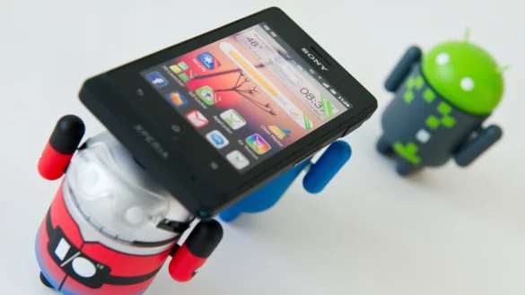 Android-Smartphone - &copy; Foto: Franziska Gabbert