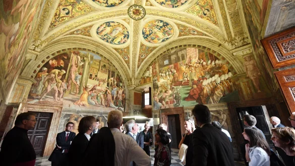 Vatikanische Museen in Rom - &copy; Foto: picture alliance / dpa