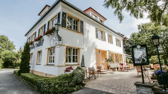 Idyllisch gelegen: Der Landgasthof Potthoff in Borgholzhausen-Barnhausen. - © Kristine Greßhöner