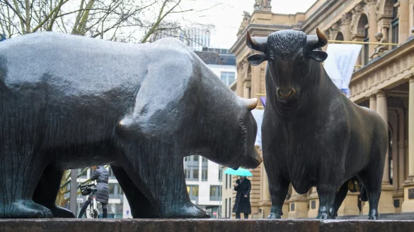 Frankfurter B&ouml;rse - &copy; Foto: Arne Dedert/dpa