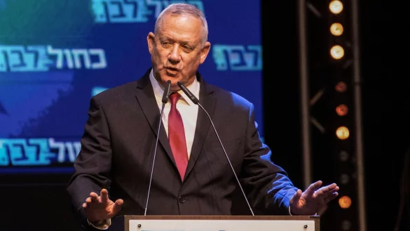 Benny Gantz - &copy; Foto: Oren Ziv