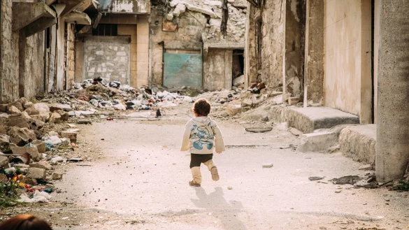 Zerst&ouml;rung in Syrien - &copy; Foto: Alea Horst/SOS-Kinderd&ouml;rfer weltweit/dpa