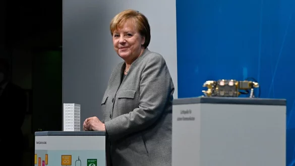 Angela Merkel - &copy; Foto: Tobias Schwarz/AFP Pool/dpa