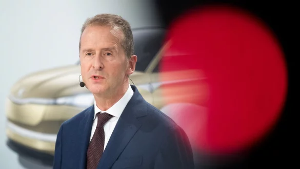 VW-Konzernchef Diess - &copy; Foto: Julian Stratenschulte/dpa