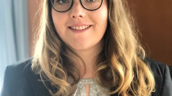 Die 27-j&auml;hrige Lisa Ritter m&ouml;chte B&uuml;rgermeisterin in der Gemeinde Augustdorf werden. - &copy; Sarah Ritter