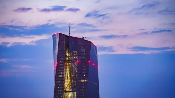 EZB in Frankfurt/Main - &copy; Foto: Frank Rumpenhorst/dpa/Frank Rumpenhorst/dpa