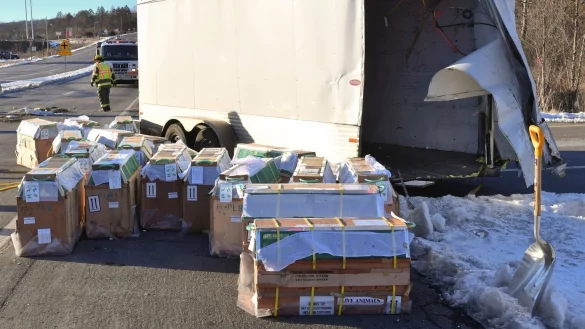 Lastwagen - &copy; Foto: Jimmy May/Bloomsburg Press Enterprise/AP/dpa