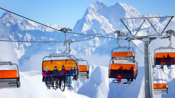 Sessellift - &copy; Foto: Karl-Josef Hildenbrand/dpa