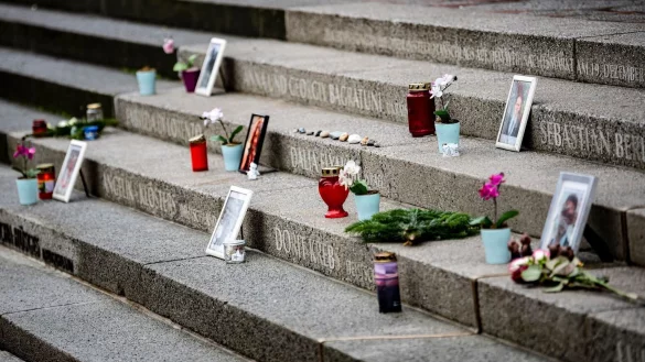 Mahnmal - &copy; Foto: Fabian Sommer/dpa