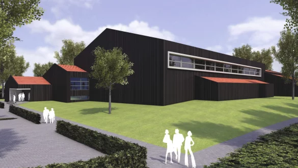 So k&ouml;nnten die Hallen nach der Sanierung aussehen. - &copy; Architekturb&uuml;ro Schwakenberg Bley