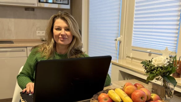 Olga Beba arbeitet viel und hat sich von Lage aus eine Existenz aufgebaut. - &copy; Sandra Castrup