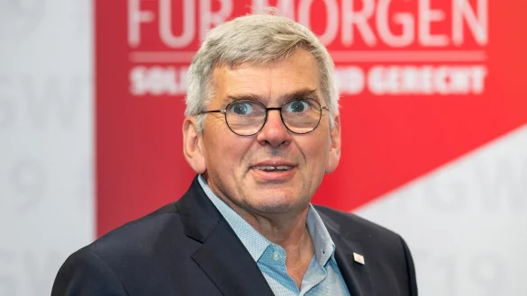 IG Metall - J&ouml;rg Hofmann - &copy; Foto: Daniel Karmann/dpa