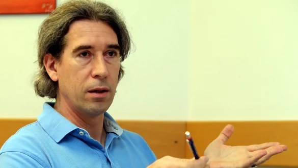 Chef-Ermittler: Polizeihauptkommissar Thorsten Stiffel. - &copy; Wolfgang Rudolf