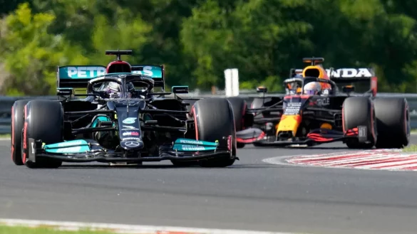 F1-Duell - &copy; Foto: Darko Bandic/AP/dpa