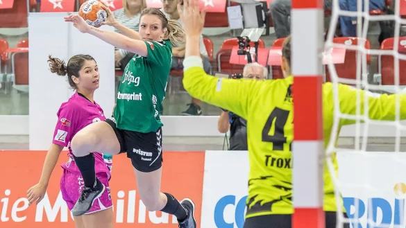 Jenny Murer wechselt vom HC Brühl zur HSG Blomberg-Lippe. - © Felix Walker